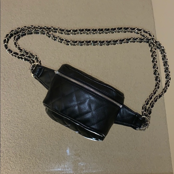 fanny pack with chain strap